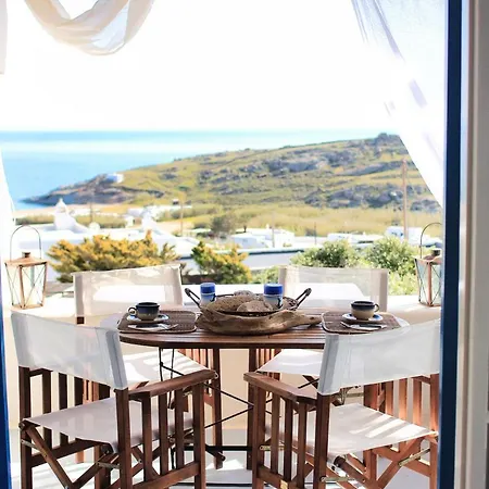 Sunny Getaway Homm In Lia Mykonos 4ppl Kalafatis